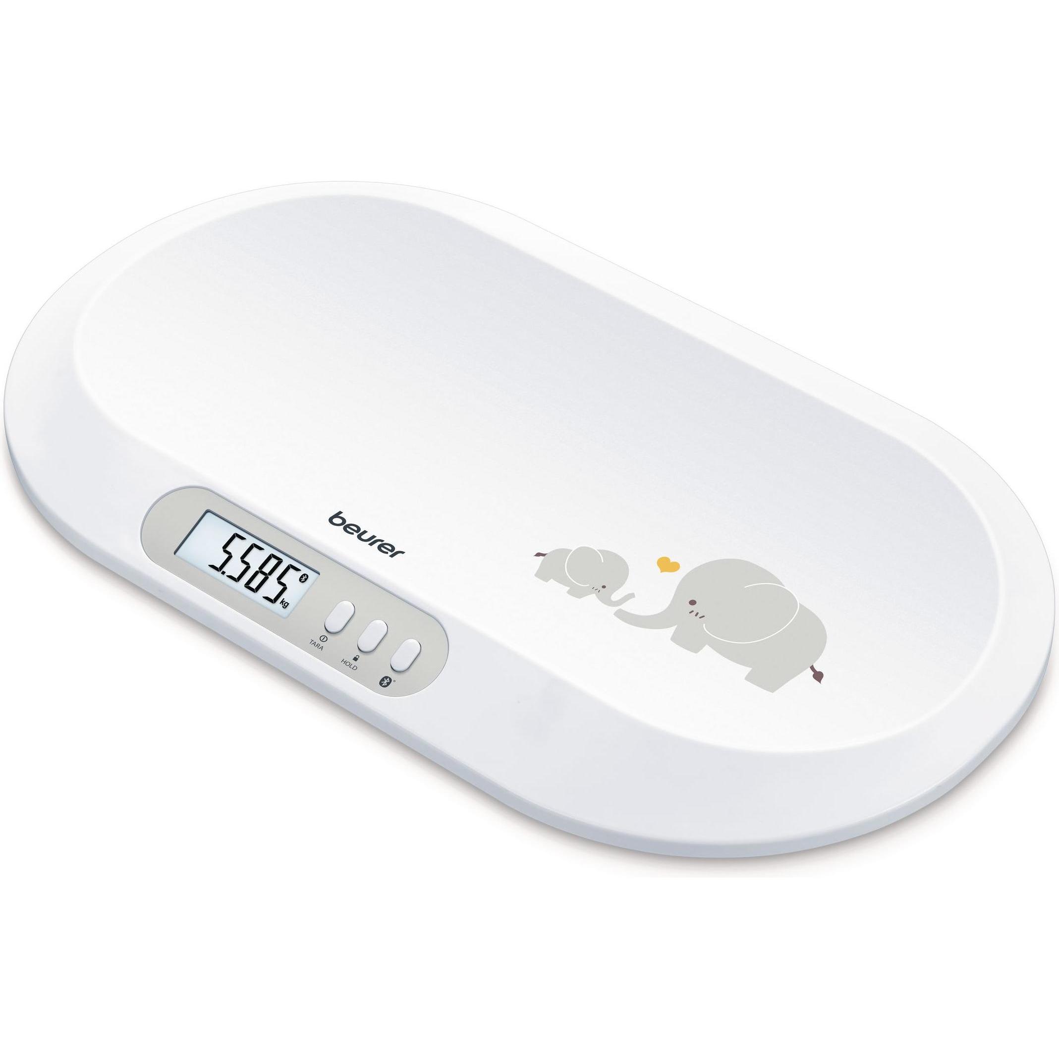 Beurer BY90: Bilancia per Neonati Bluetooth (20 kg)