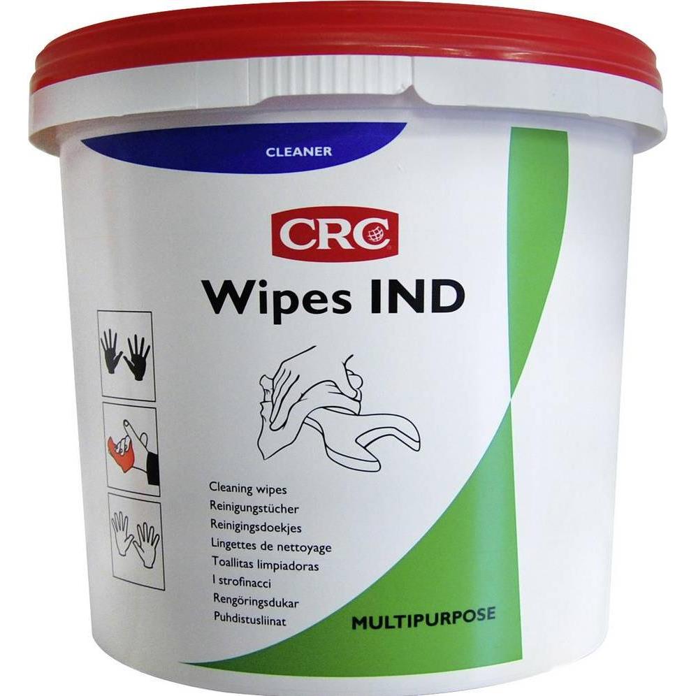 CRC Salviette WIPES IND 120, Utensili pulizia, Bianco