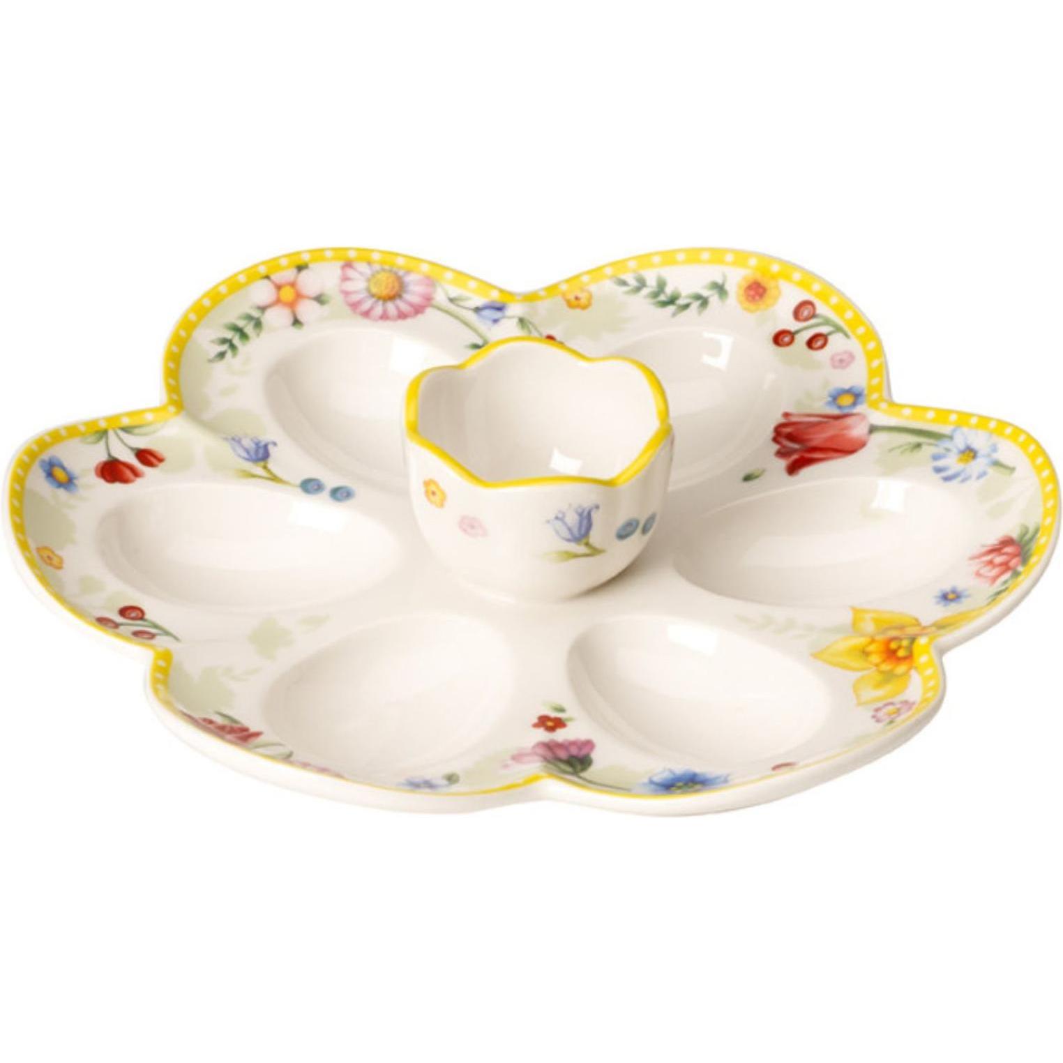 Villeroy & Boch Spring Awakening., Portauova, Bianco