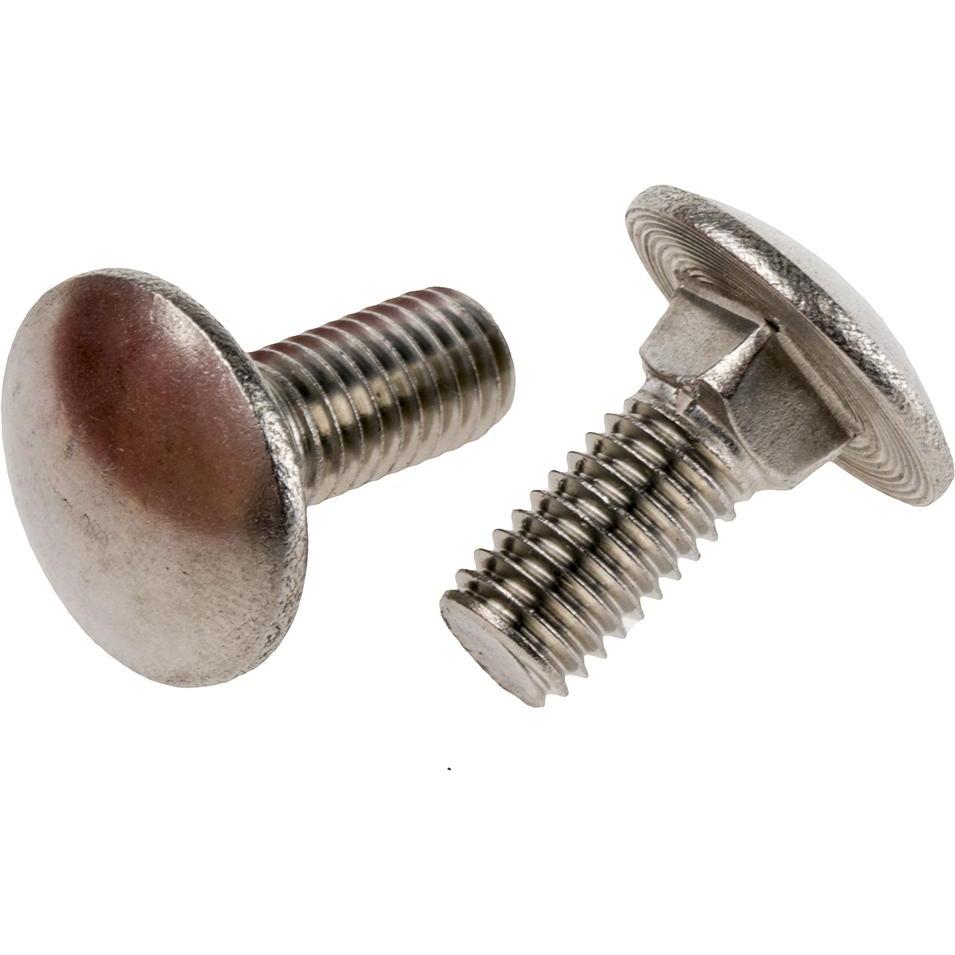 RS PRO, Viti, 8X20 Coach Bolts A2 in acciaio inossidabile