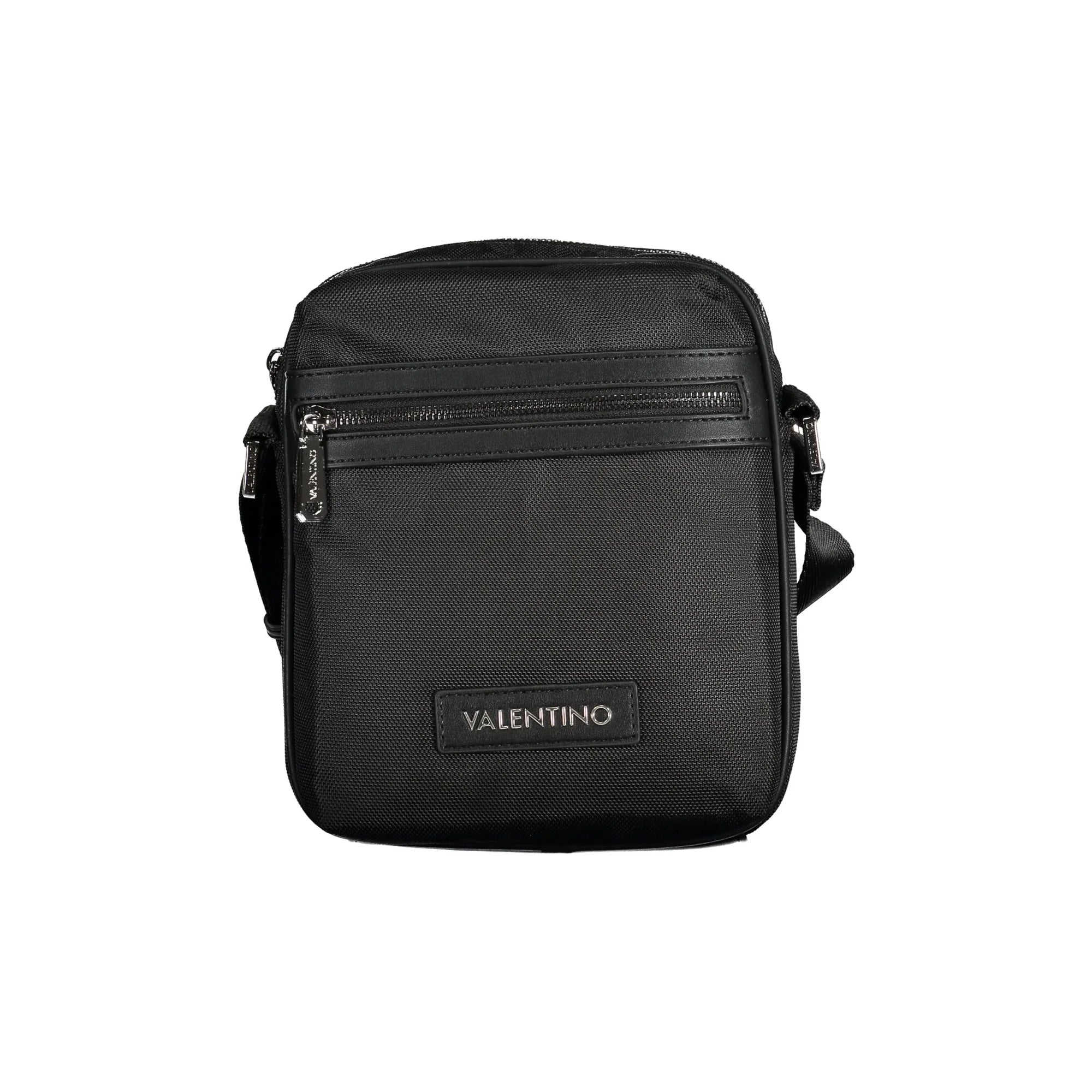 VALENTINO BAGS Borsello Uomo Nero con Tracolla Regolabile e Logo