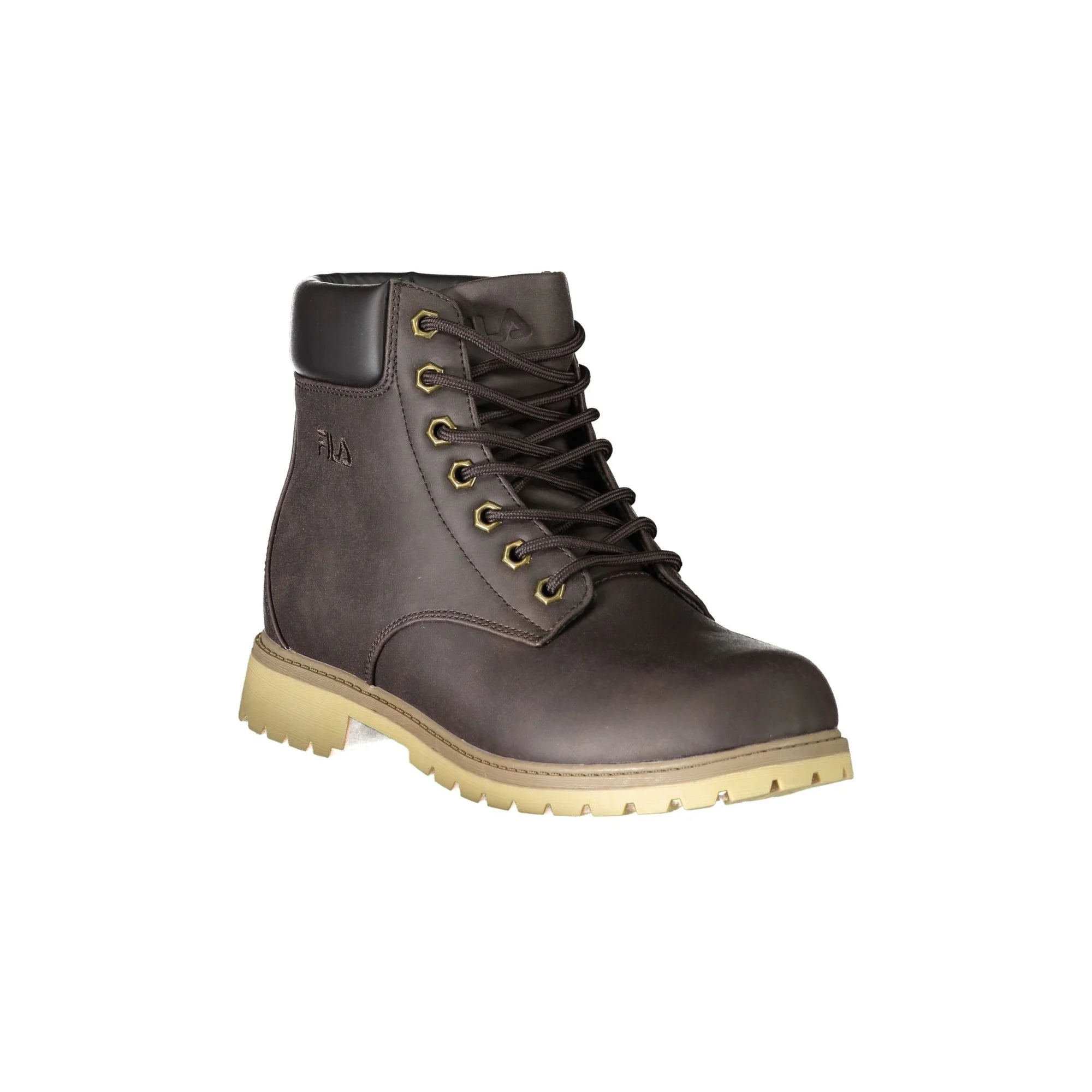 FILA Stivaletti Uomo Marroni con Lacci e Dettagli a Contrasto