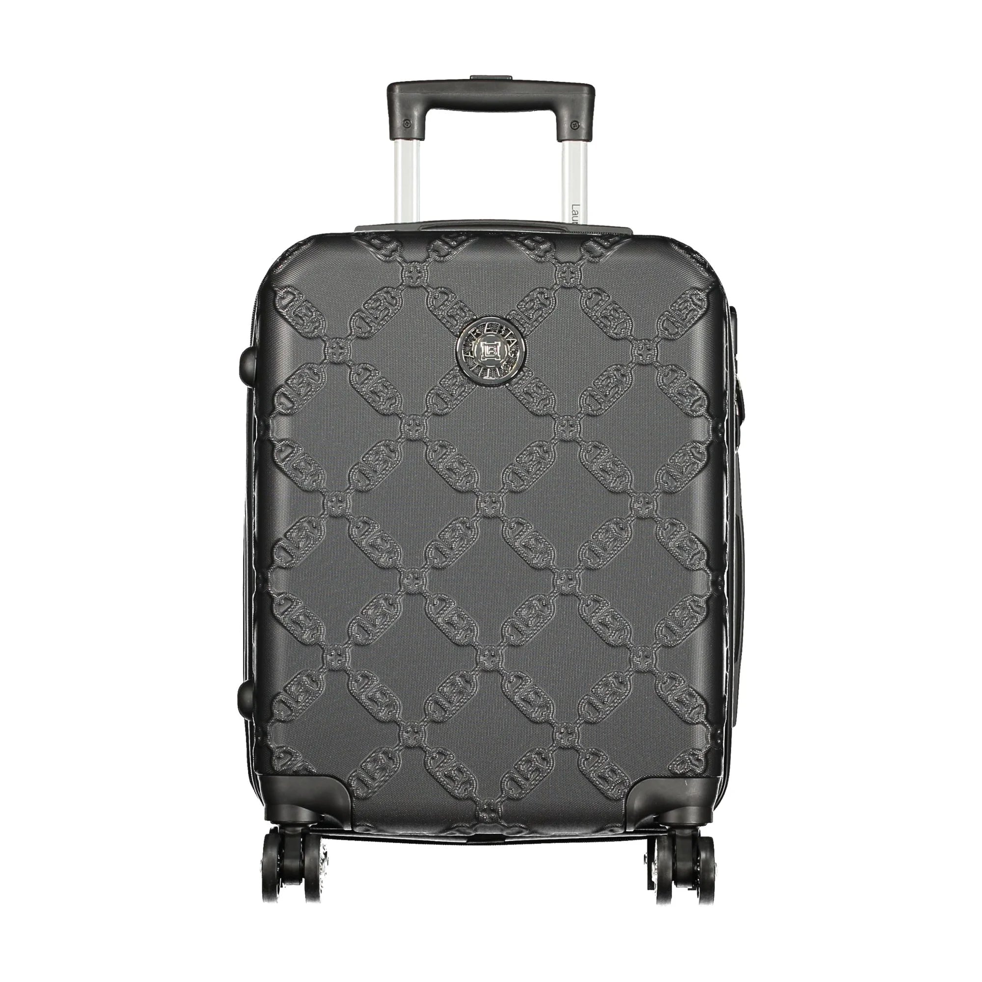 LAURA BIAGIOTTI Set 3 Trolley Grandi Donna Nero con Ruote e Lucchetto