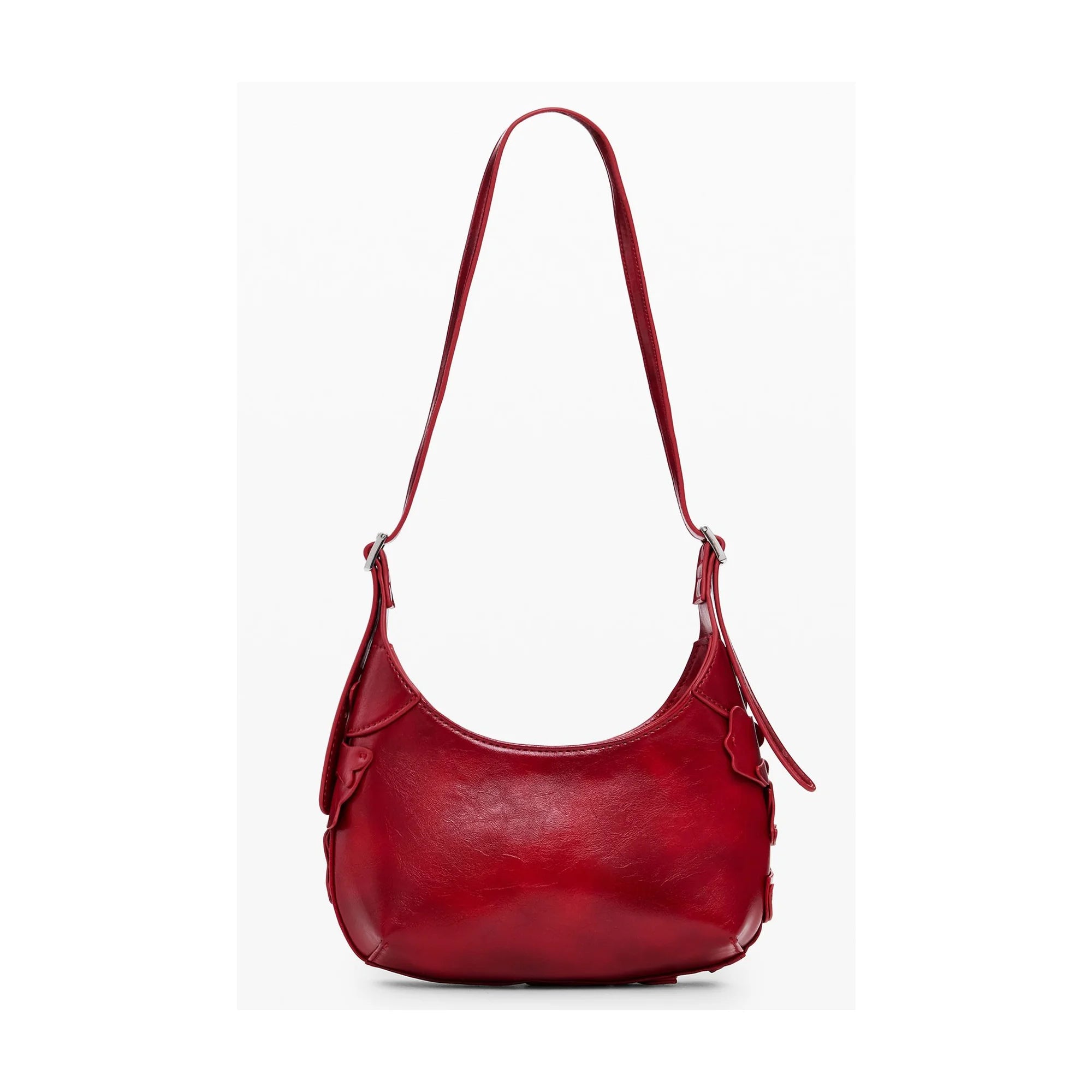 DESIGUAL Borsa Donna Rossa a Spalla e Mano Valentine Haiti