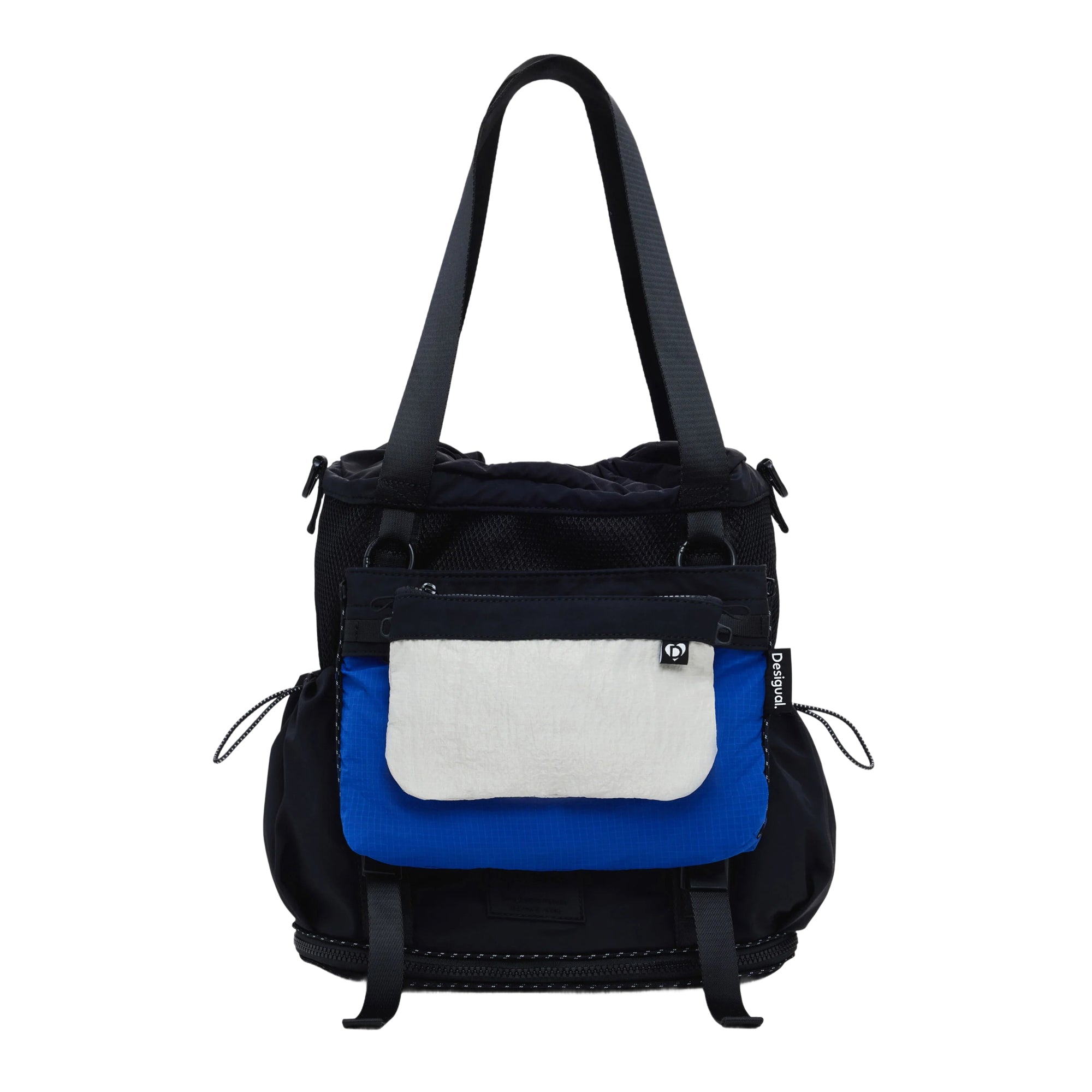 DESIGUAL Borsa Donna Nera Basic Modular Discover Zaino