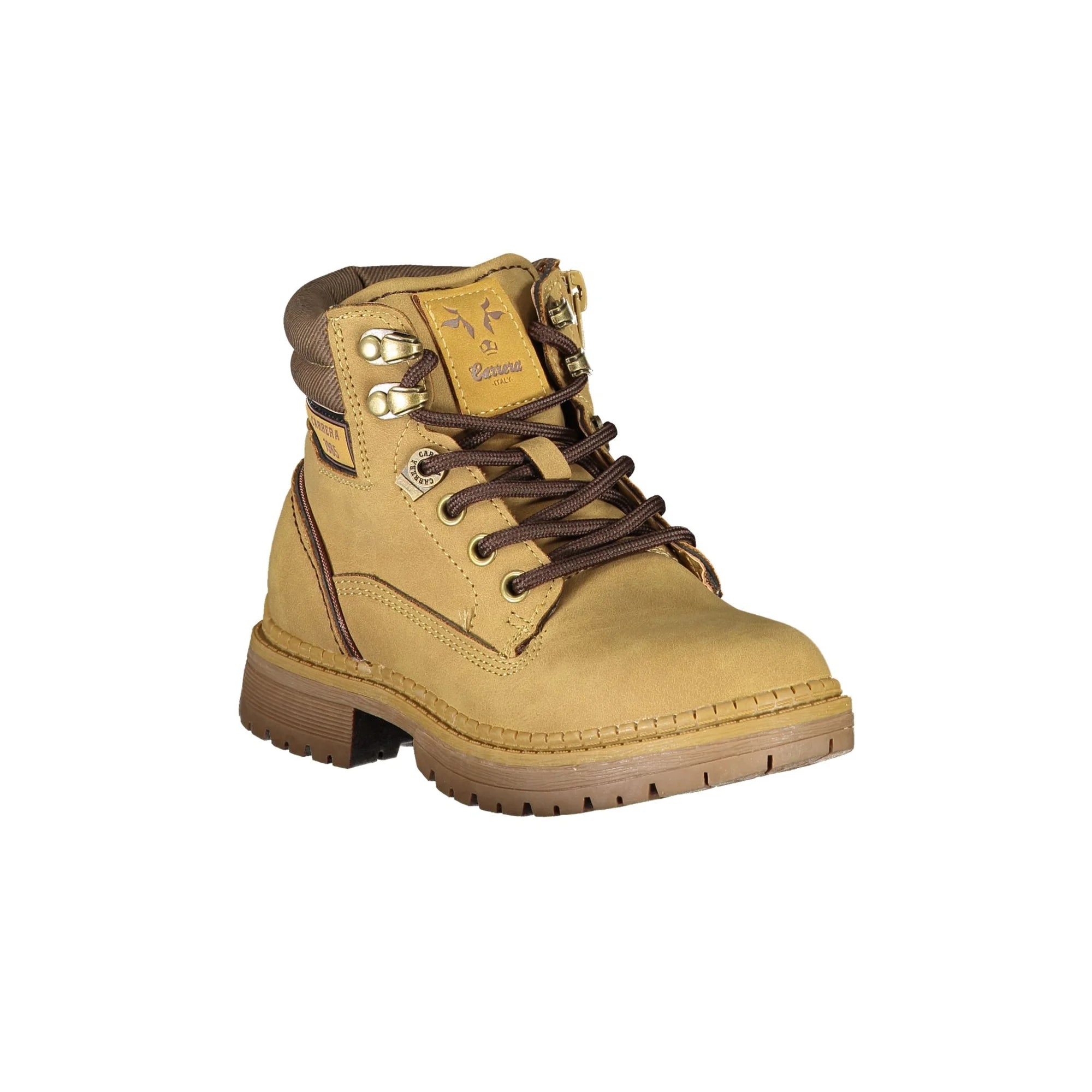 CARRERA Stivaletti Uomo Gialli: Lacci, Zip e Dettagli di Stile