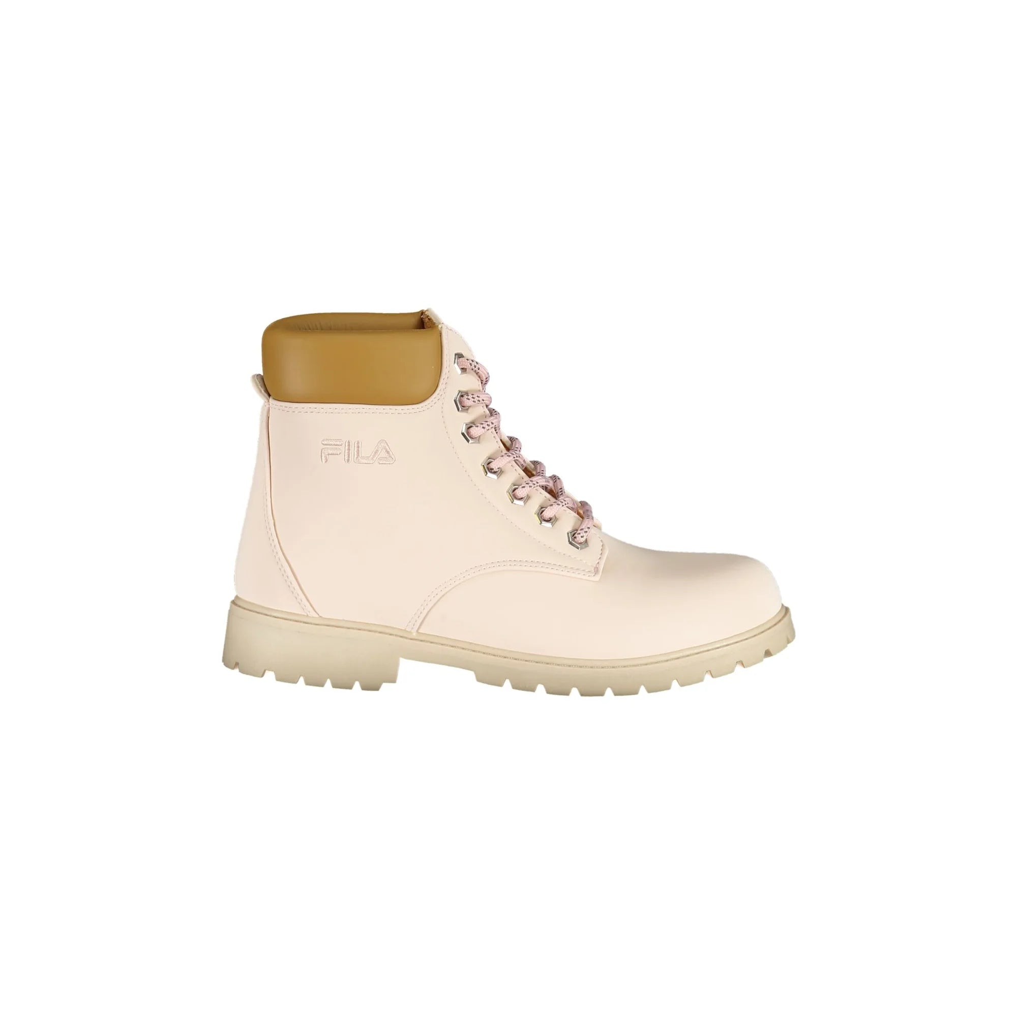 FILA Stivaletti Donna Rosa con Lacci e Dettagli a Contrasto