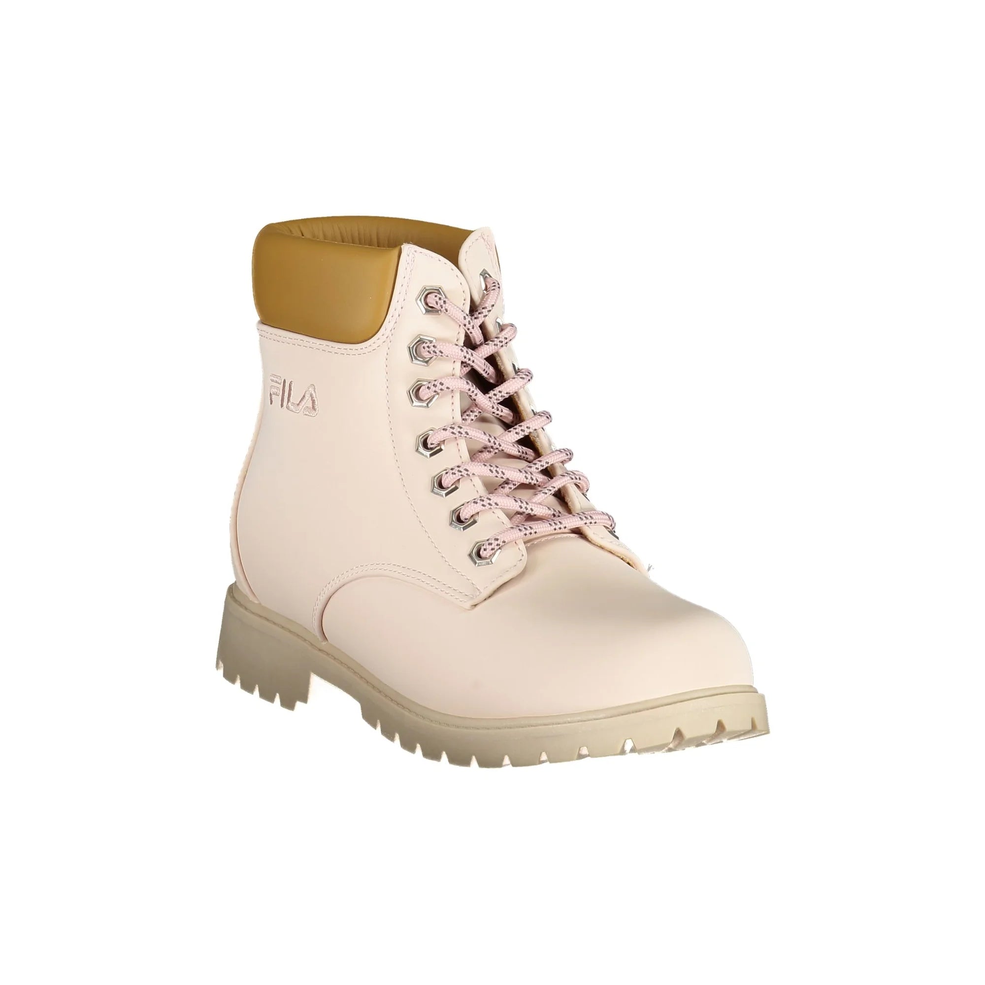 FILA Stivaletti Donna Rosa con Lacci e Dettagli a Contrasto