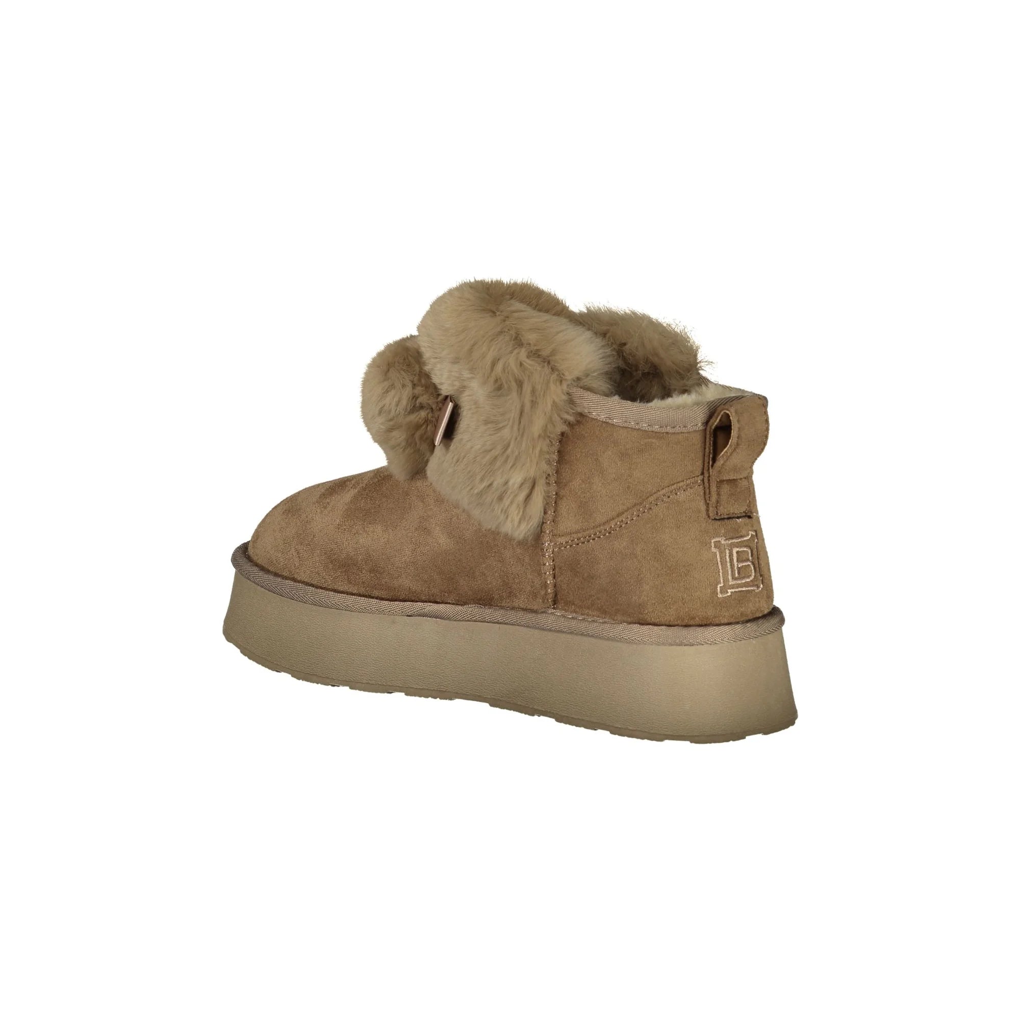 LAURA BIAGIOTTI Stivaletti Donna Marroni con Pelo e Dettagli Micro