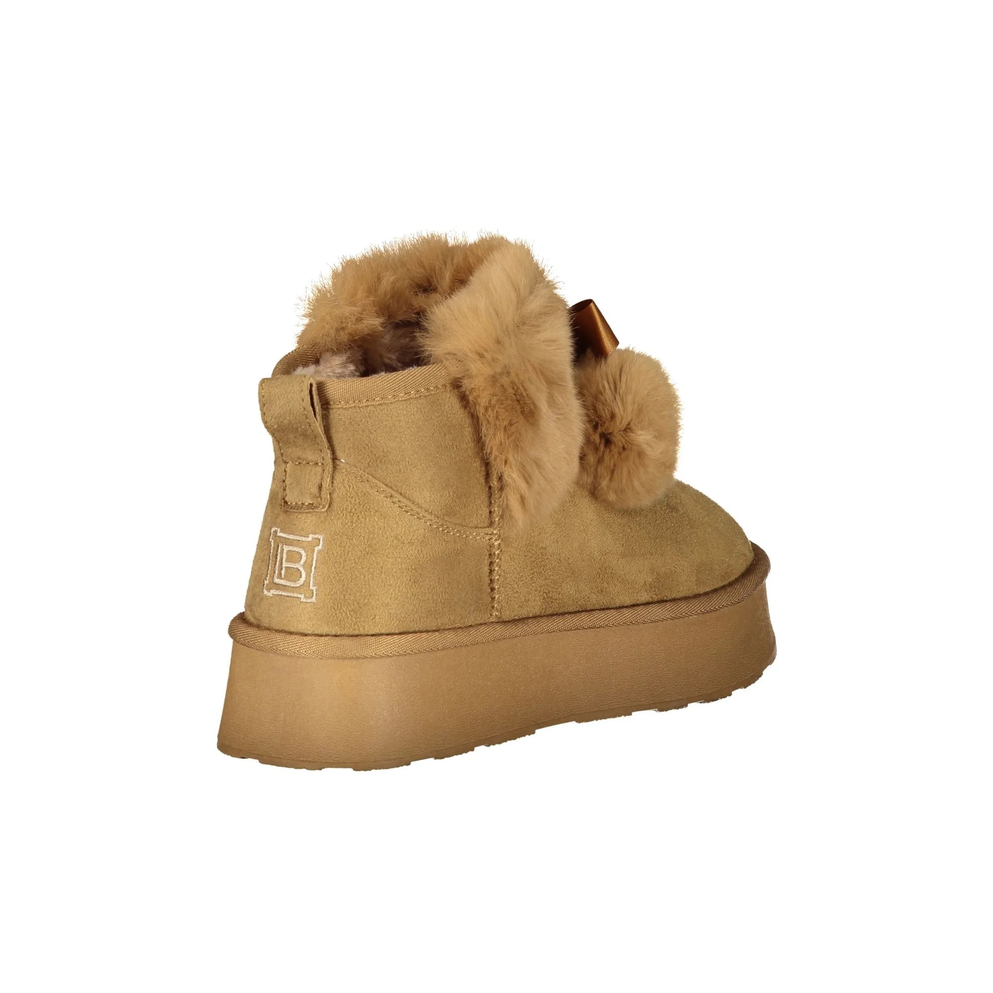 LAURA BIAGIOTTI Stivaletti Donna Marroni con Pelo e Dettagli Micro