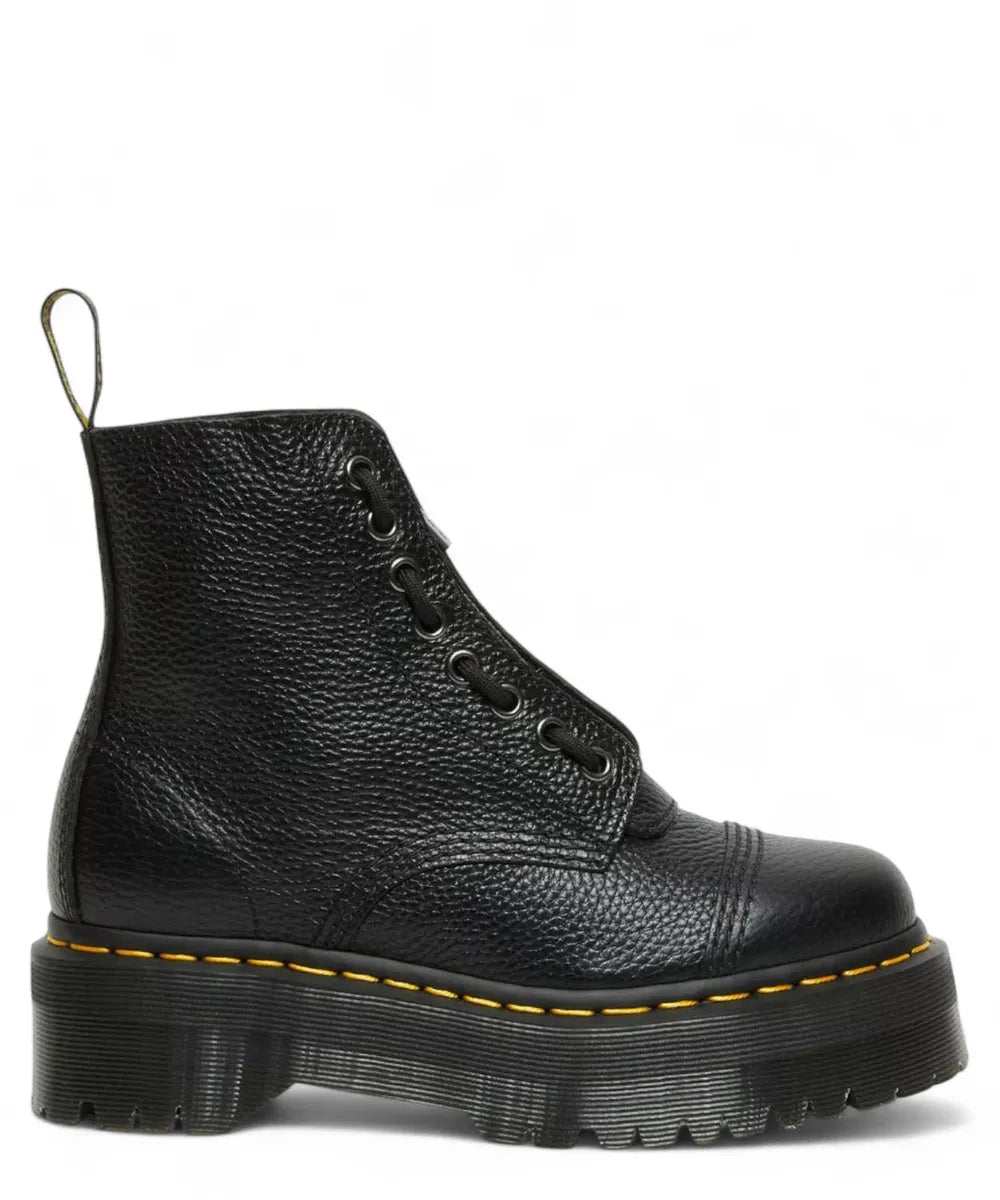 DR. MARTENS Stivaletti Donna Neri Sinclair Milled Nappa