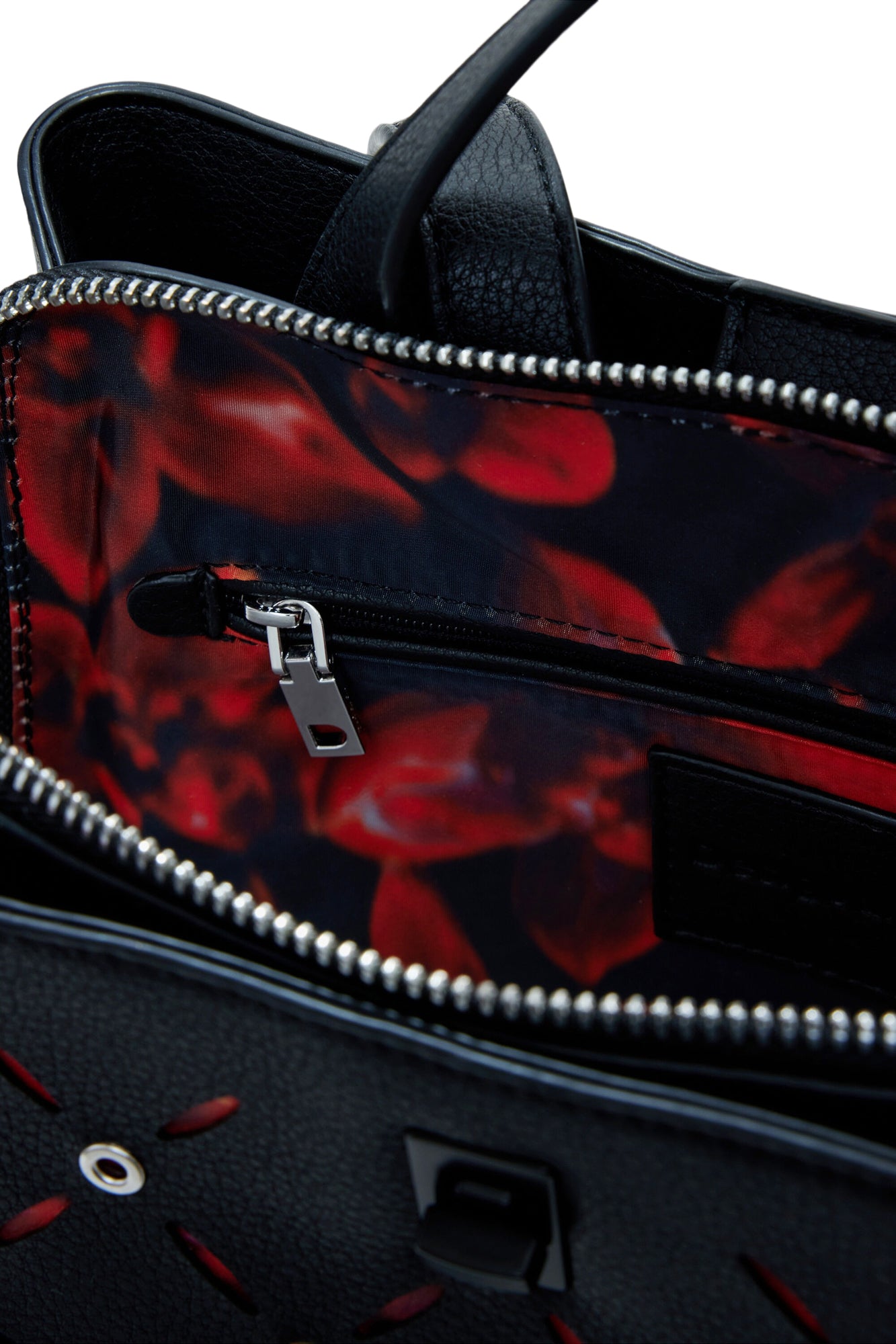 DESIGUAL Zaino Donna Yankee Sumy Mini con Borchie Nero