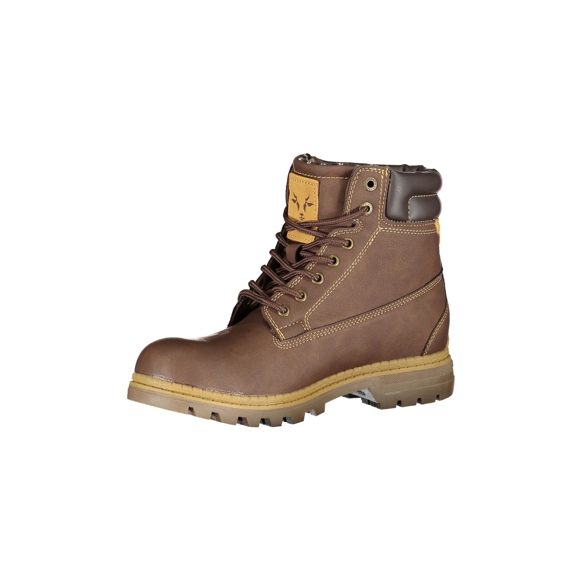 CARRERA Stivaletti Donna Marroni: Lacci e Contrasto