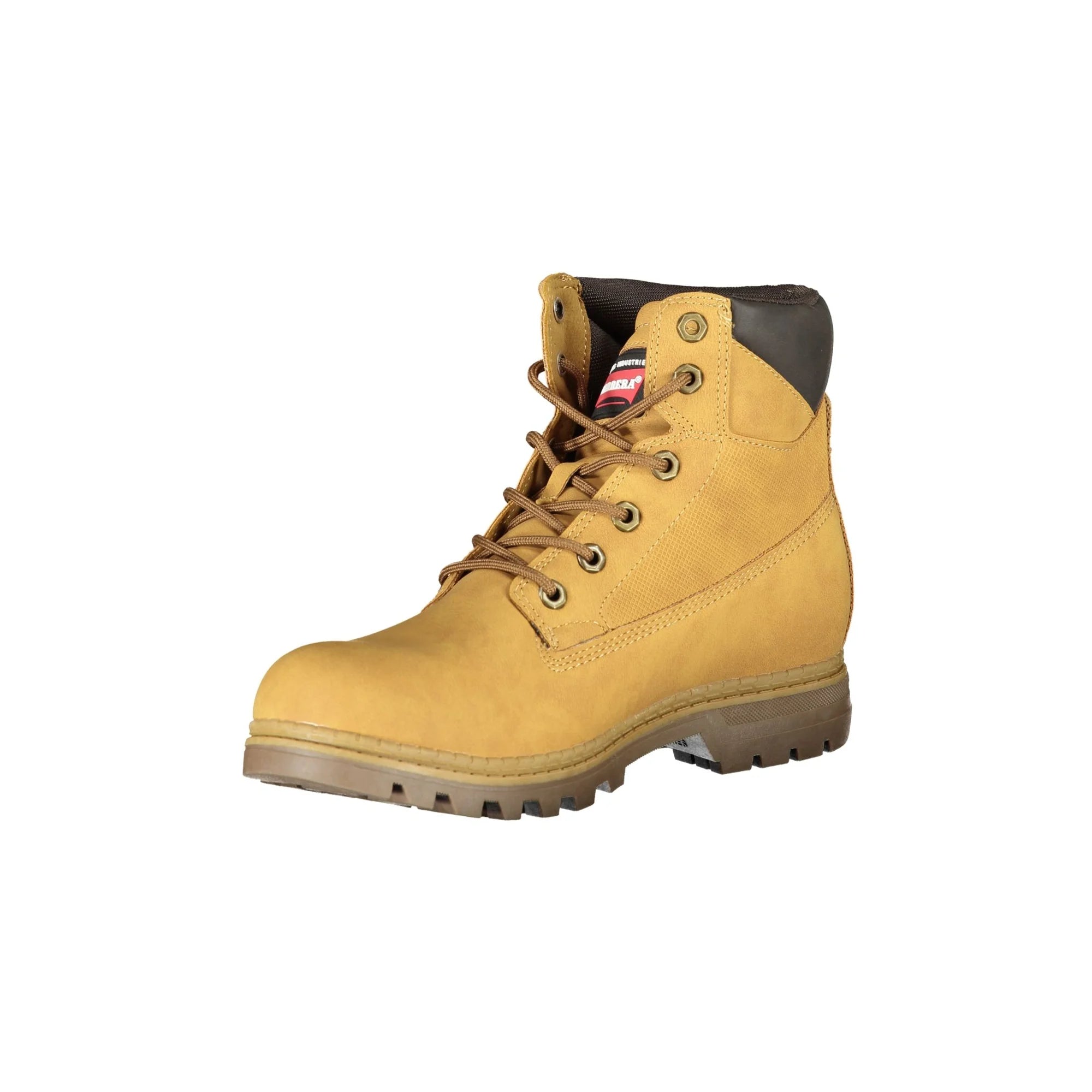 CARRERA Stivaletti Uomo Gialli con Lacci e Dettagli a Contrasto