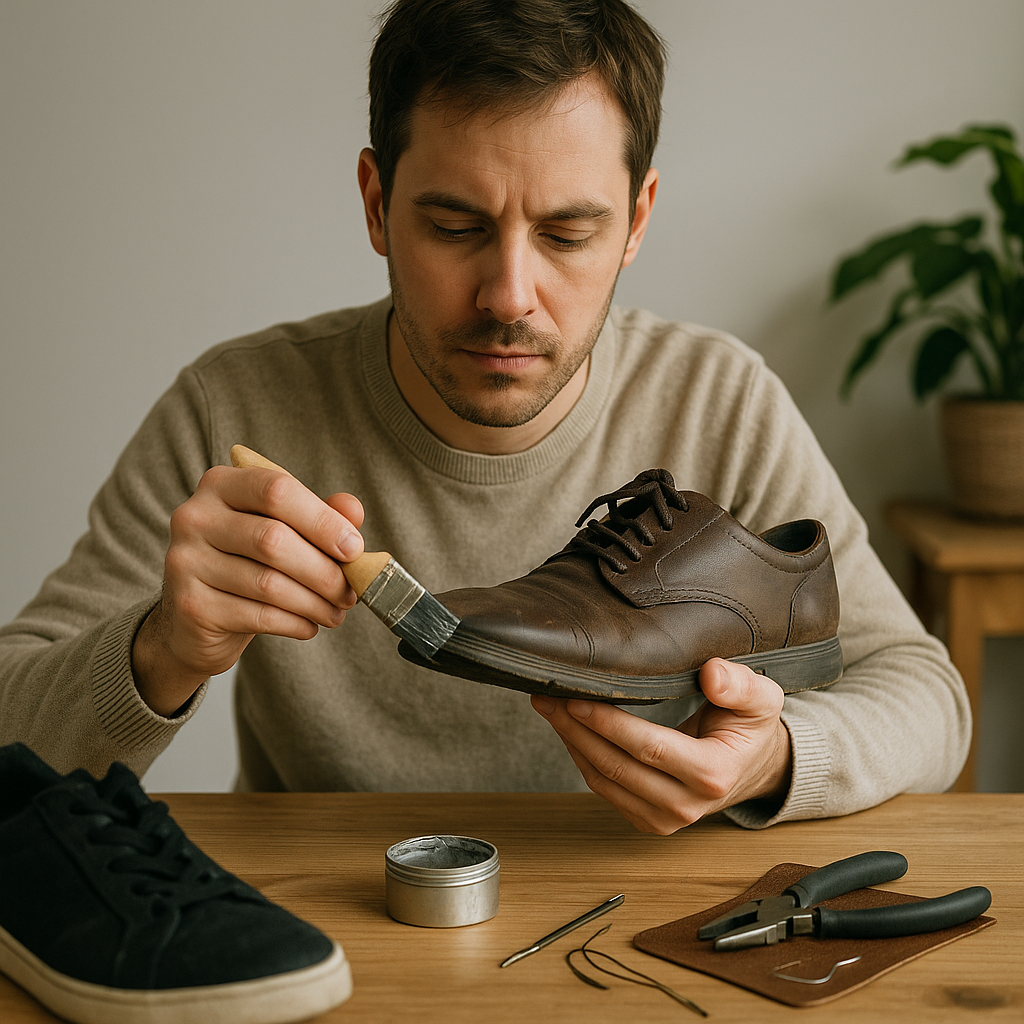 I migliori metodi per riparare le scarpe a casa