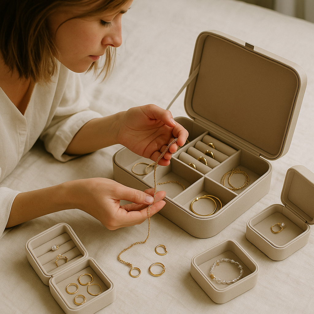 Scatole per gioielli: guida all'organizzazione