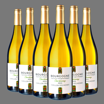 Borgogna Chardonnay 2023 - Carillon des Moines: Offerta 5+1