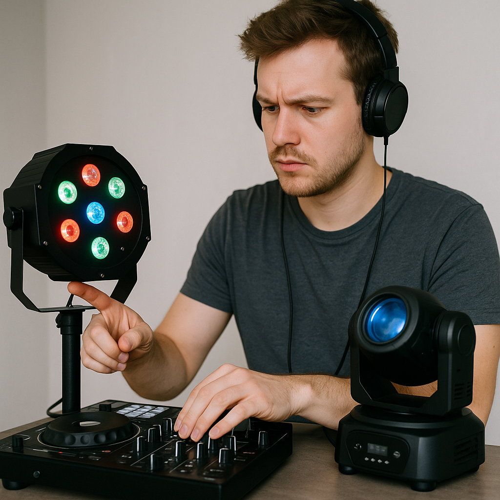 Come Usare le Luci DJ: Guida Pratica per Principianti