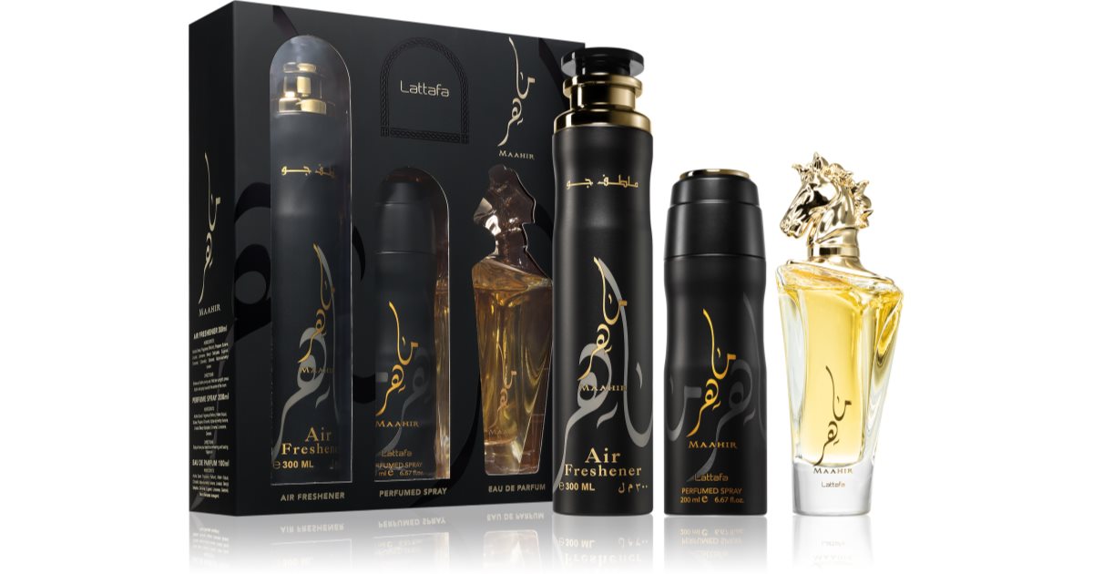 Lattafa Maahir: Set Regalo Unisex per Occasioni Speciali