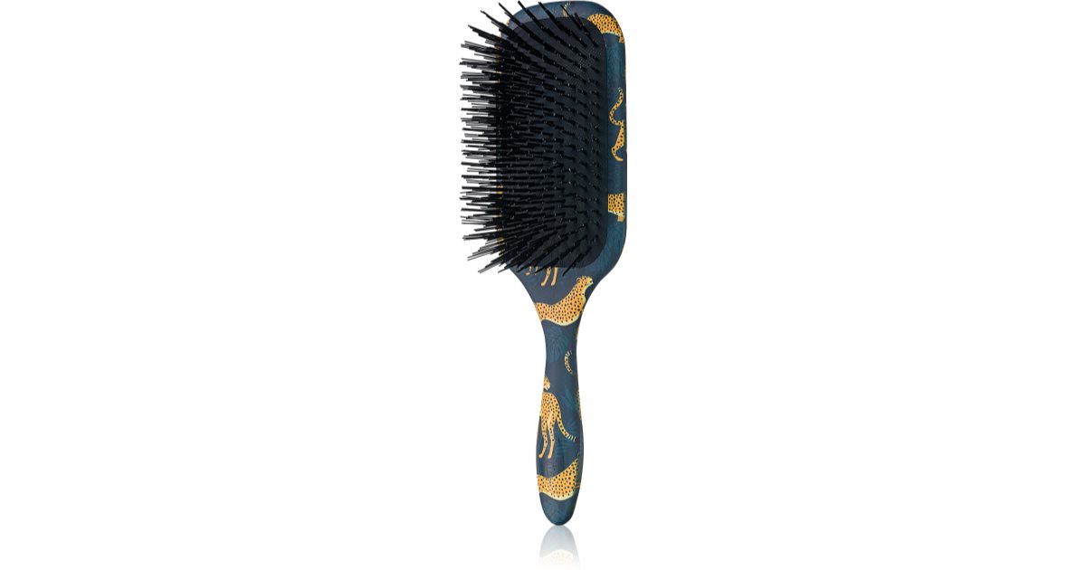 Denman D90L Tangle Tamer Ultra Deluxe Leopard spazzola piatta