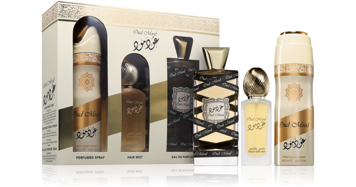 Lattafa Oud Mood: Il Set Regalo Unisex per un'Emozione Indimenticabile