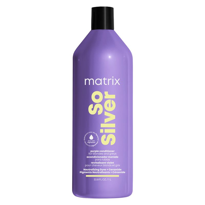 Matrix So Silver Purple Balsamo Per Biondi E Grigi 1000 Ml