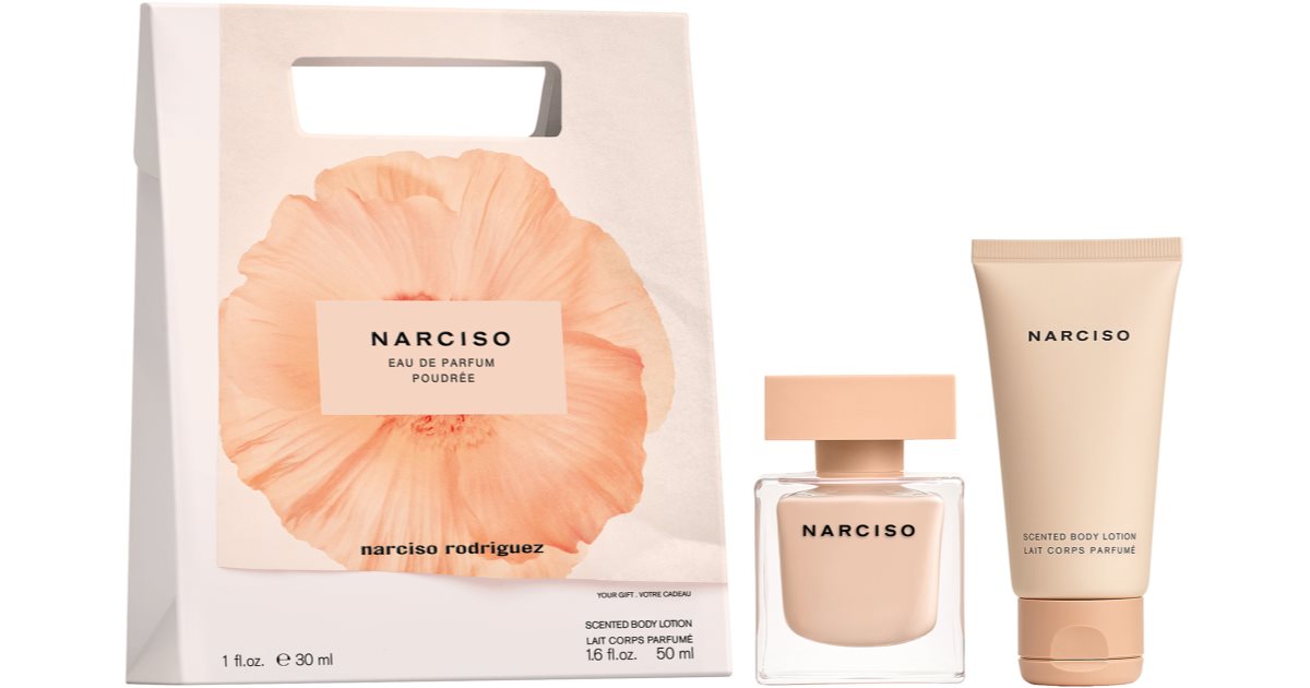 NARCISO RODRIGUEZ NARCISO POUDRÉE: Confezione Regalo Eau de Parfum 30ml + Latte Corpo 50ml