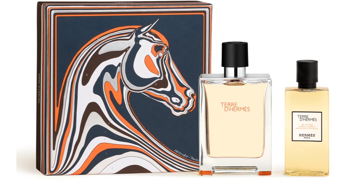 HERMÈS Terre d’Hermès: Set Regalo Uomo - Eau de Toilette 100ml + Gel Doccia 80ml