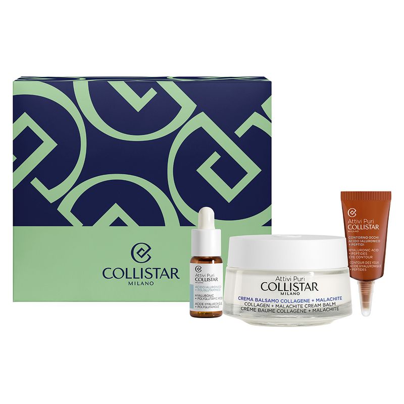 Collistar Cofanetto Attivi Puri Crema Balsamo Collagene