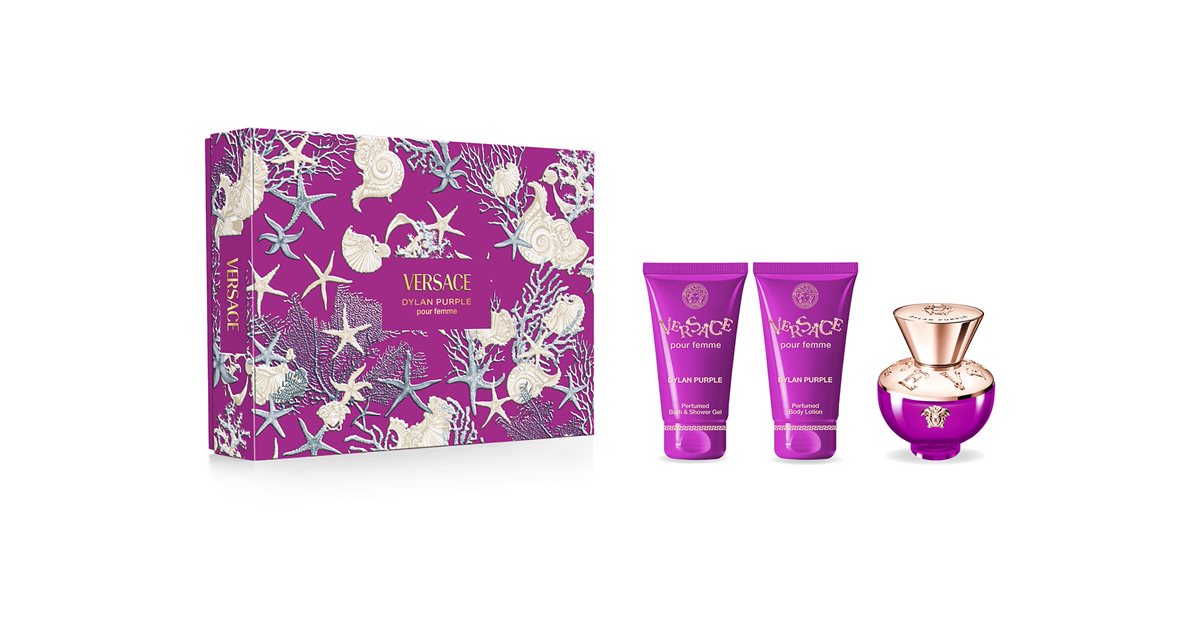 Versace Dylan Purple kit confezione regalo da donna