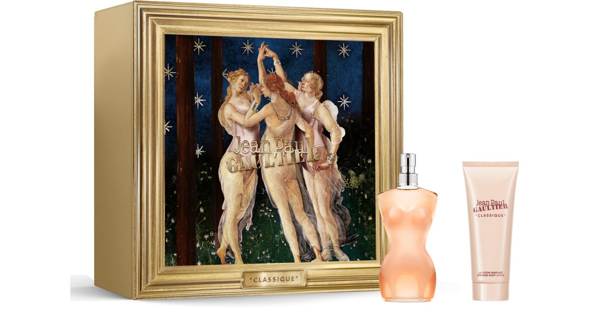 Jean Paul Gaultier Classique: Regalo Completo Donna - Eau de Toilette 50ml + Latte Corpo 75ml