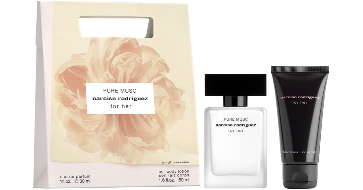 Narciso Rodriguez For Her PURE MUSC: Set Regalo Donna Eau de Parfum 30ml + Latte Corpo 50ml