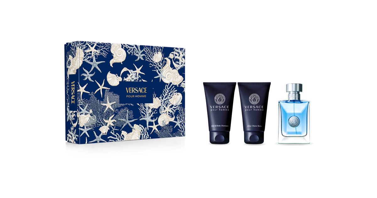 Versace Pour Homme: Regalo Completo Uomo - Eau de Toilette 50ml + Kit Completo