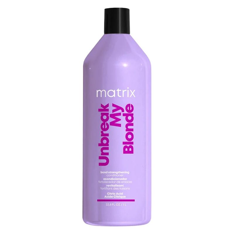 Matrix Unbreak My Blonde Balsamo 1000 ml: Riparazione Profonda per Capelli Schiariti