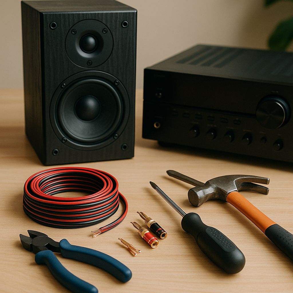 Strumenti essenziali per montare il tuo sistema home audio