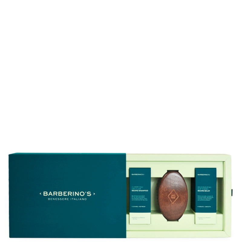 Barberino's - Beard Grooming Set - Cura della Barba Set 100 ML Shampoo