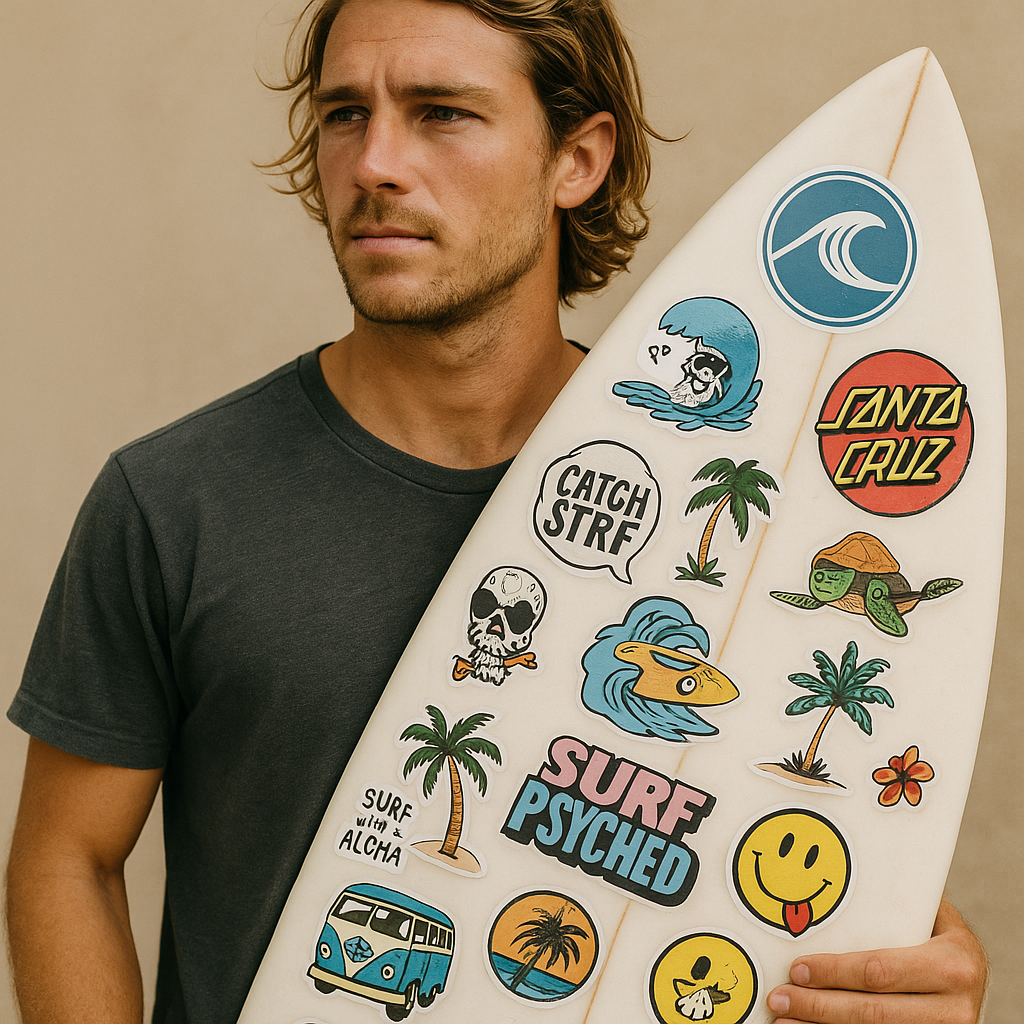 Tendenze adesivi per surfisti 2023