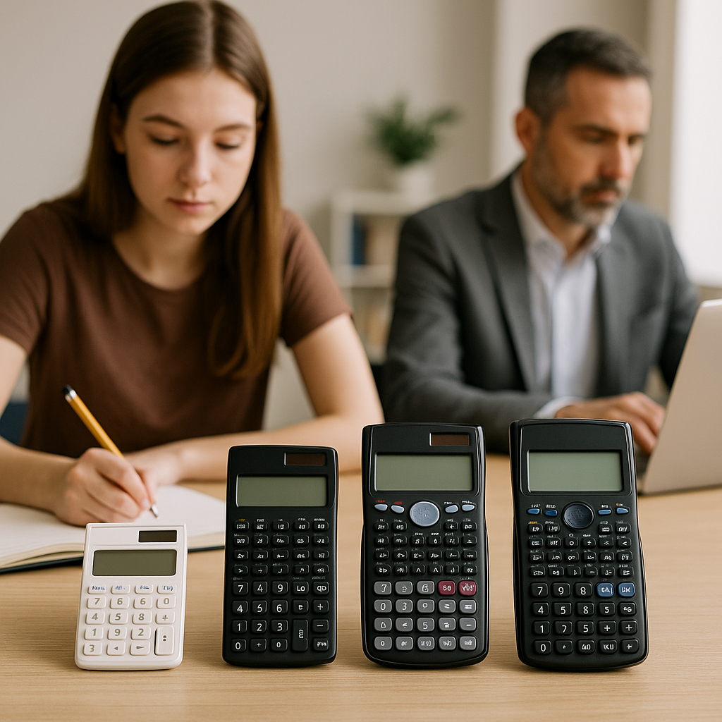 Calcolatrici: le migliori opzioni per studenti e professionisti