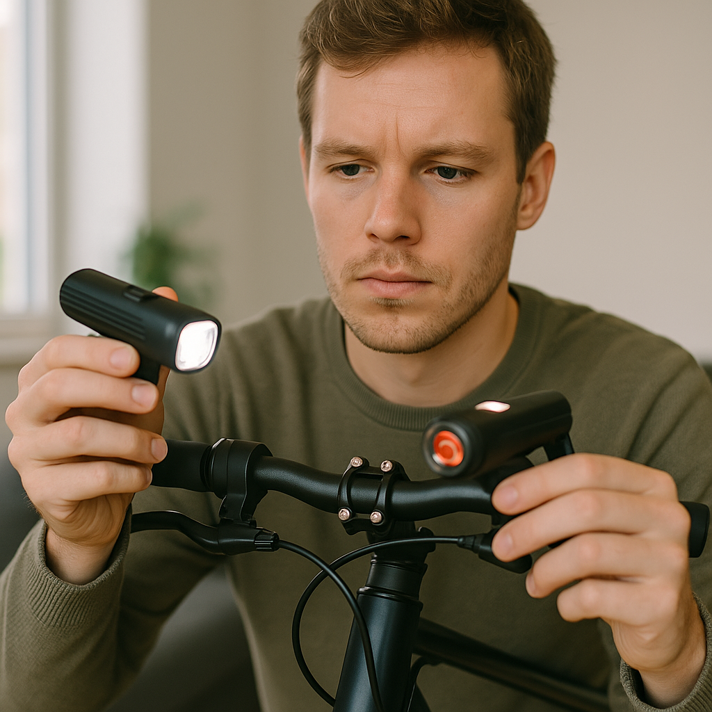 Luci bici: come scegliere le migliori per visibilità