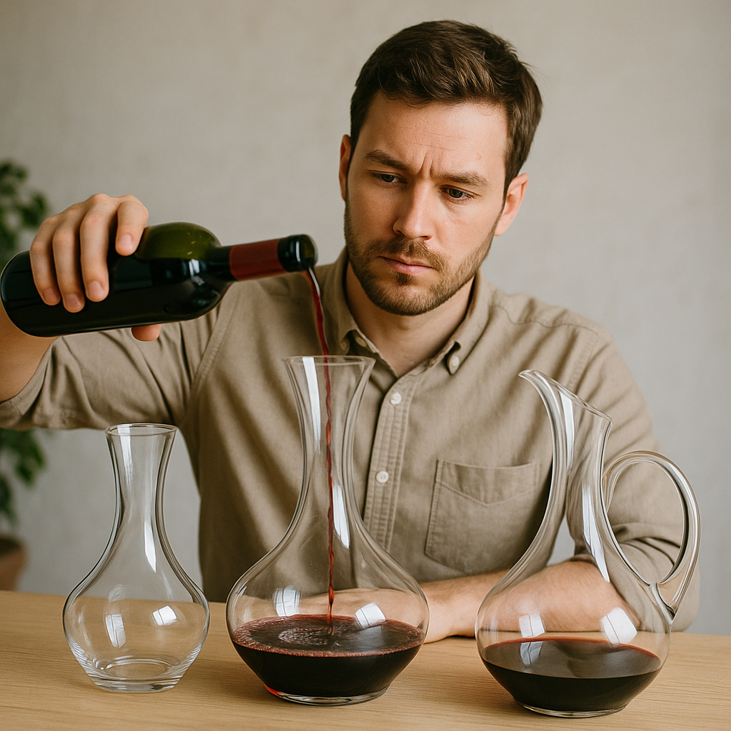 Come scegliere il decanter perfetto per ogni vino
