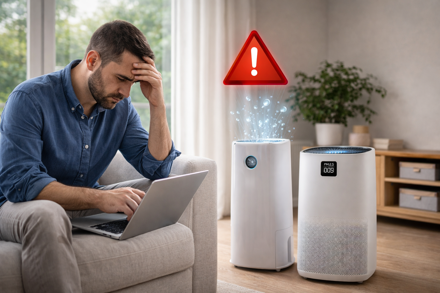 Ionizzatori, purificatori aria: errori da evitare prima dell'acquisto