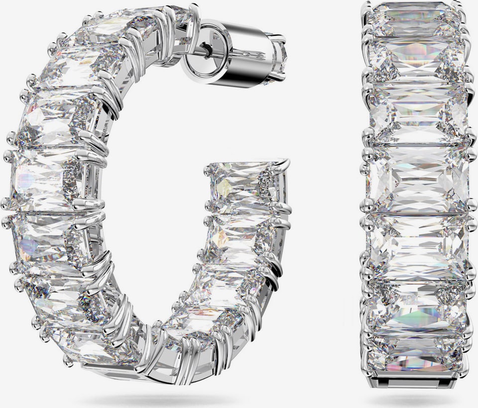 Swarovski Orecchini 'Matrix hoop earrings'