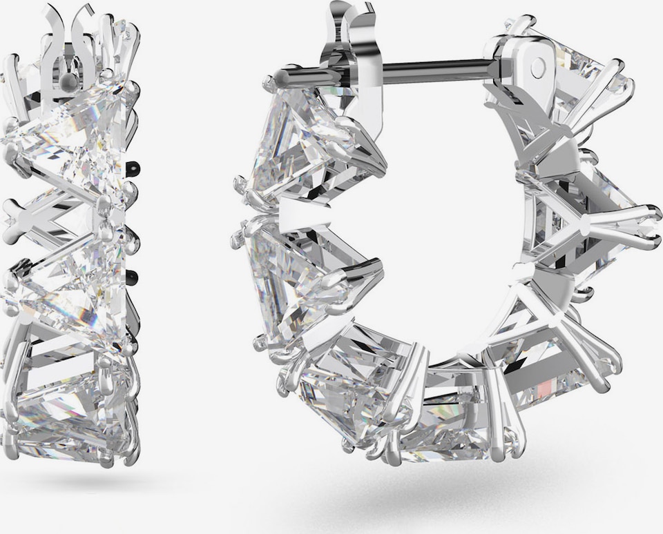 Swarovski Orecchini 'Matrix hoop earrings'