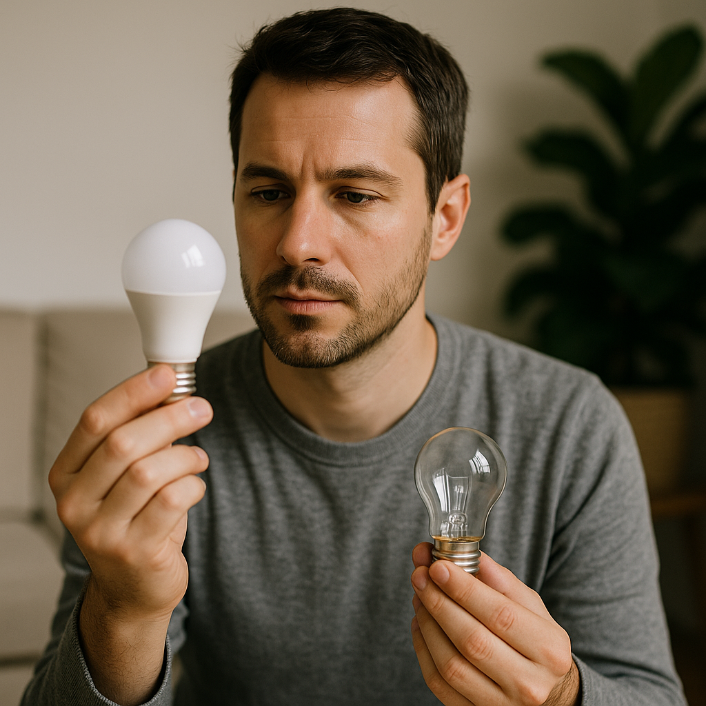 Luce continua: scegliere lampadine efficienti