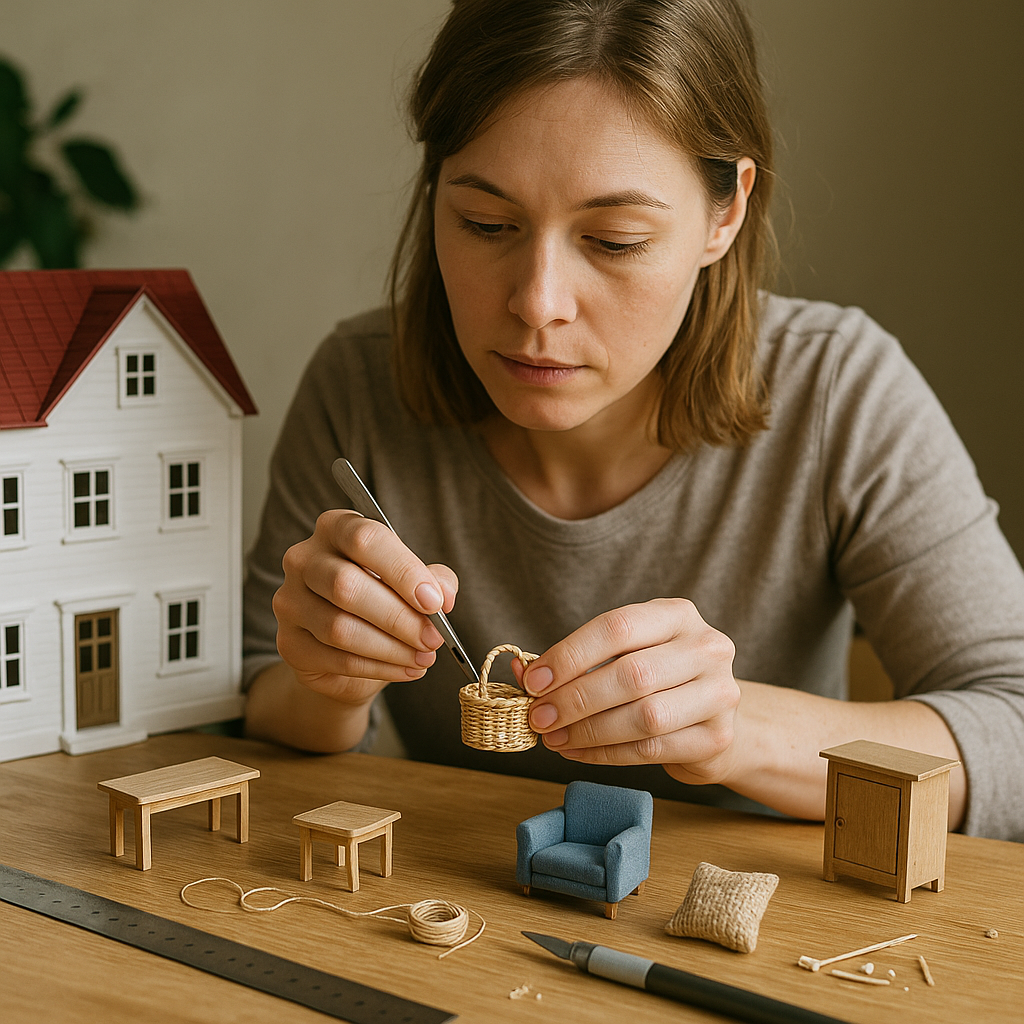 Creare oggetti fatti a mano per case di bambole