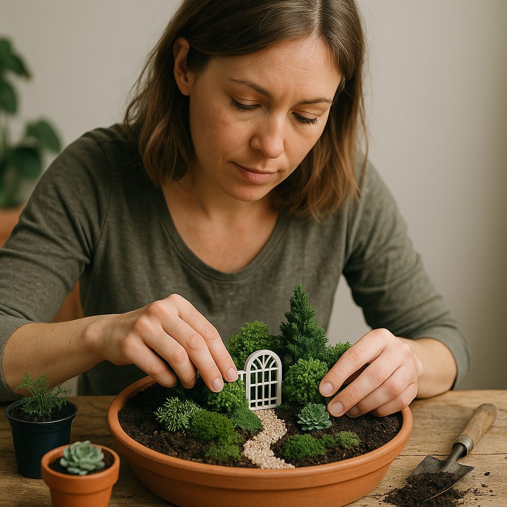 Idee per giardini in miniatura: come iniziare
