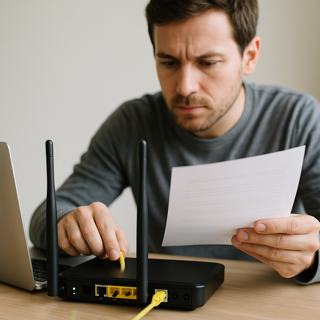 Configurare un modem-router: passi essenziali