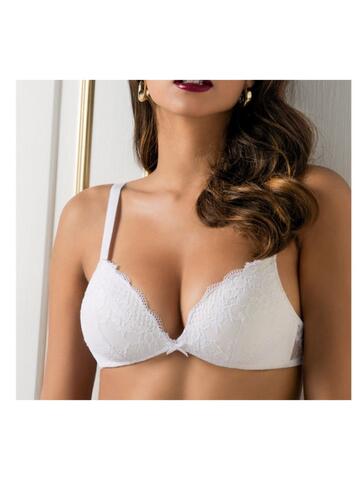 Reggiseno SieLei Wonder Lace 2458: Imbottito e in Pizzo