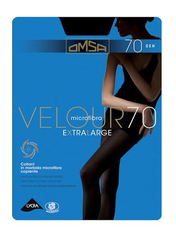 Collant Donna Omsa Velour 70 XL