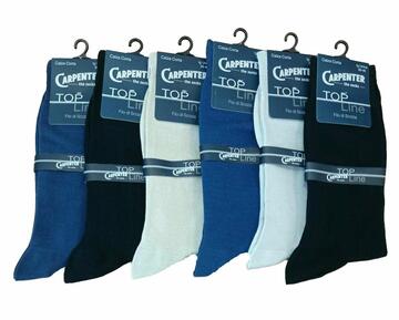 Calzino Corto Uomo Carpenter T400 in Filo di Scozia Elasticizzato